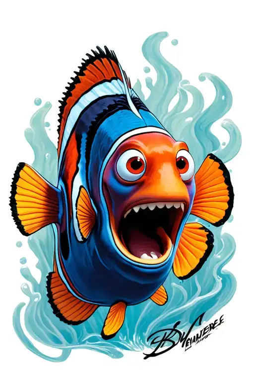 Nemo From The Movie Characters