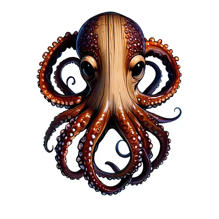 Wooden Octopus