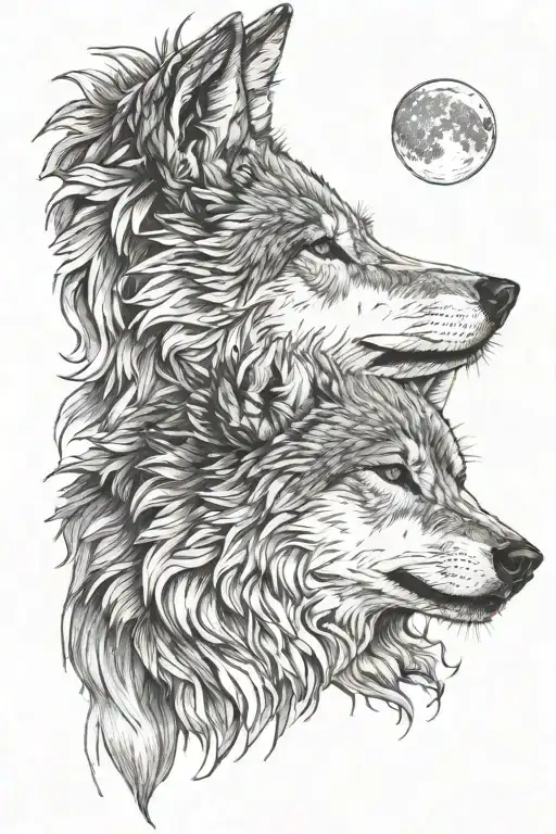 Soul Of A Wolf Howling