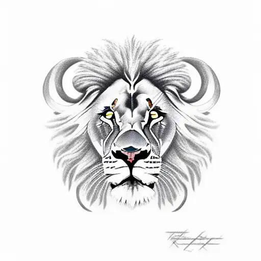 Lion And Ram Combined