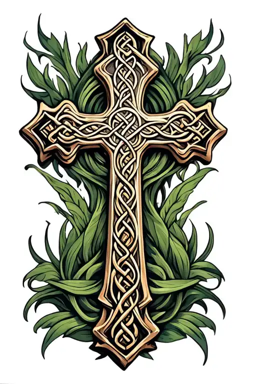Celtic Cross Surrounded