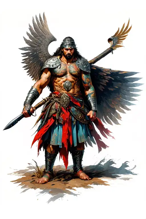 Warrior Standing Tall