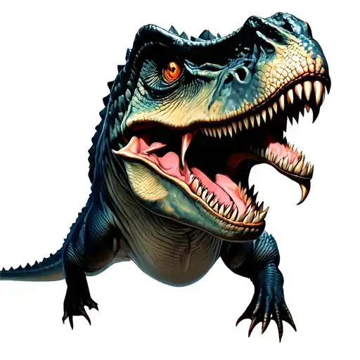 T-rex That Is Scary But Not Too Much