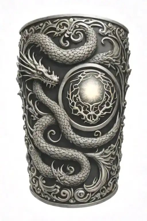 Bracelet With Dragon Moon