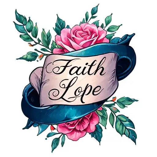 Faith Hope Love Letters Jjj