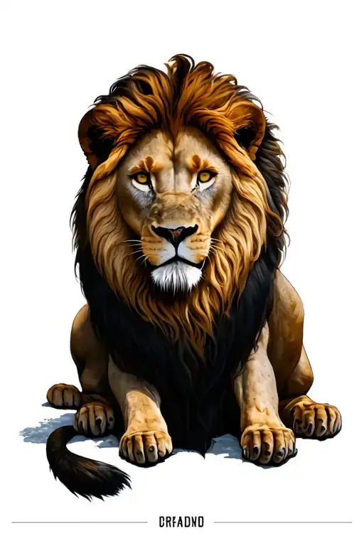 Lion Theme Leg Sleeve