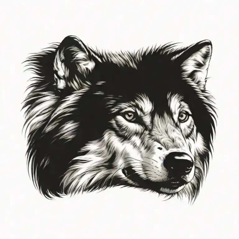 Wolf Portrait