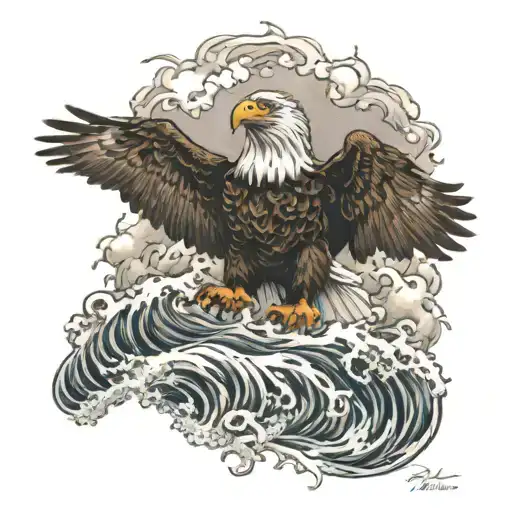 Tugboat High Waves Eagle