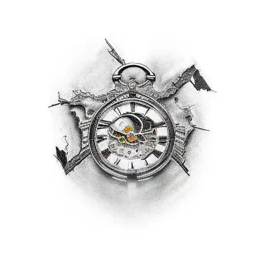 Grandfather Clock Falling Apart