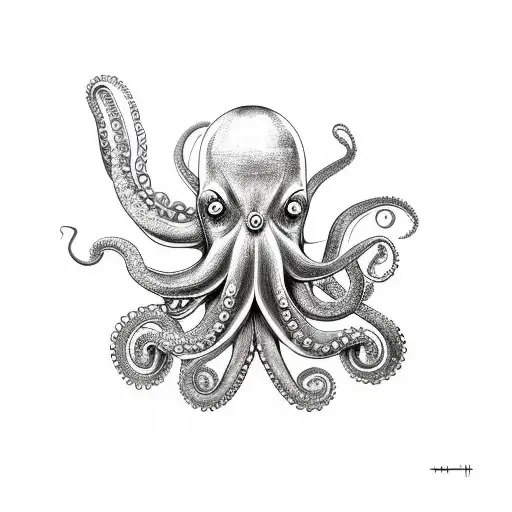 Octopus With Swords