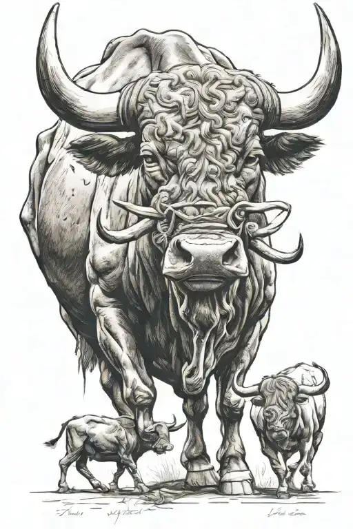 Son And Dad Kill Bull Read Eyes Charging For Prey