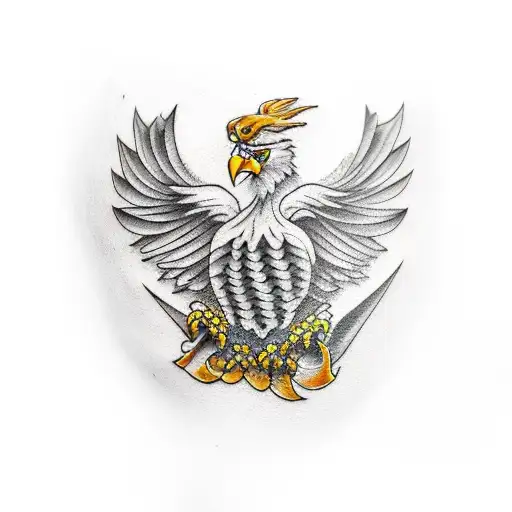Eagle Around The Forearm