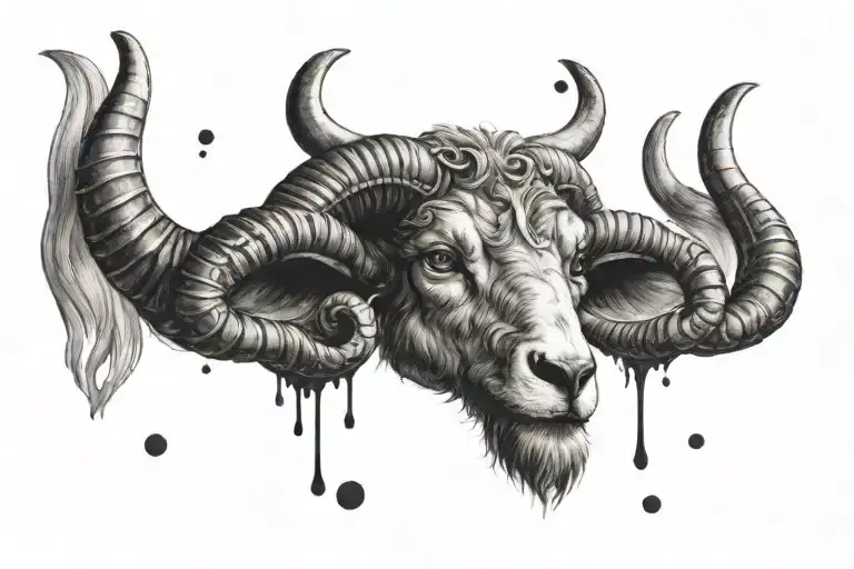 Aries Eith Crown On His Hand