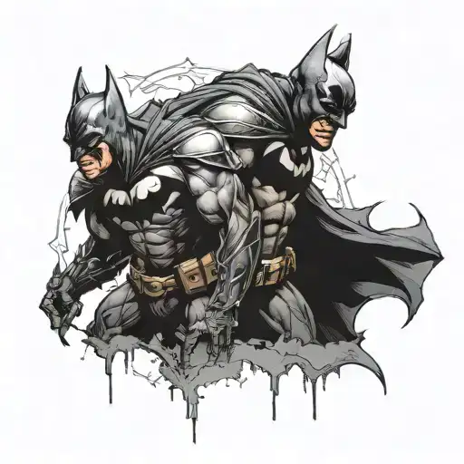 Batman And Gargoyle Warrior