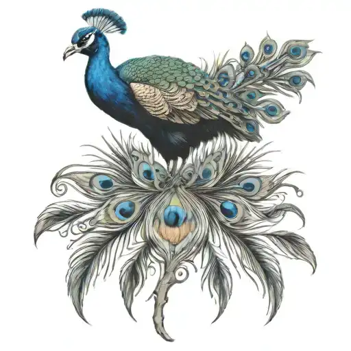 Peacock Freathers