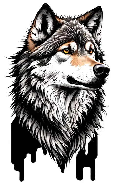 Wolf With Marked