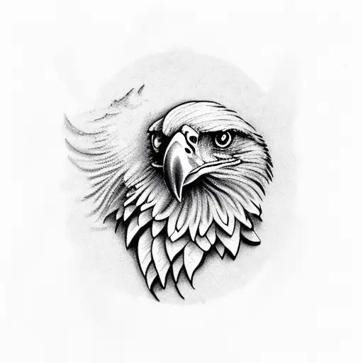 Eagle With A Snake In Its Legs