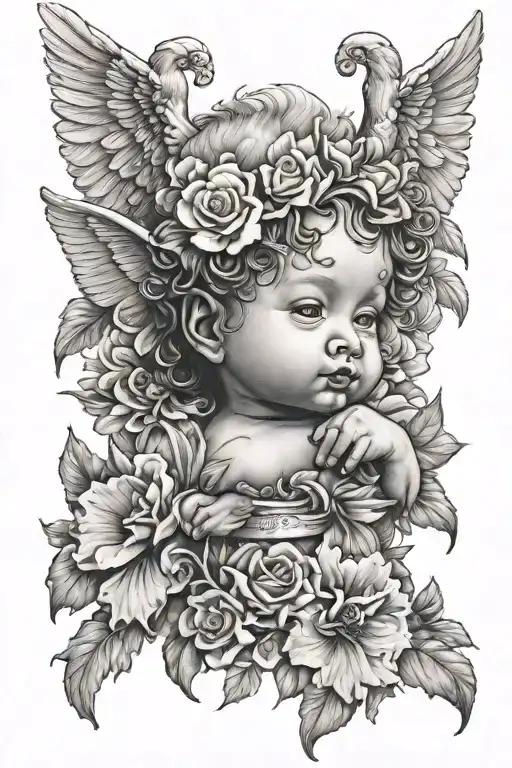 Chicano Style Cherub