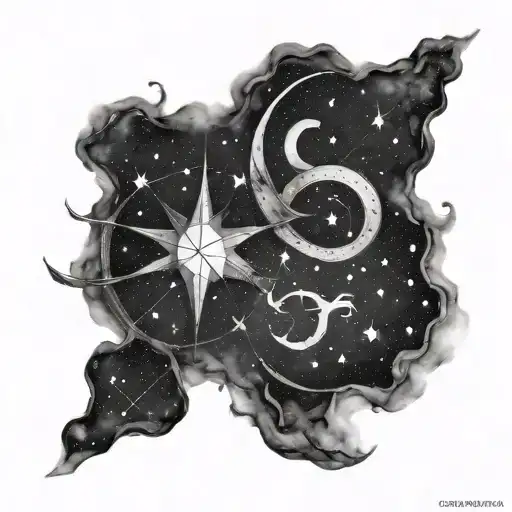 Gemini And Capricorn Constellation