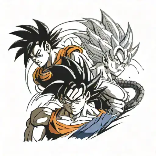 Goku I Vegeta Dragon Ball