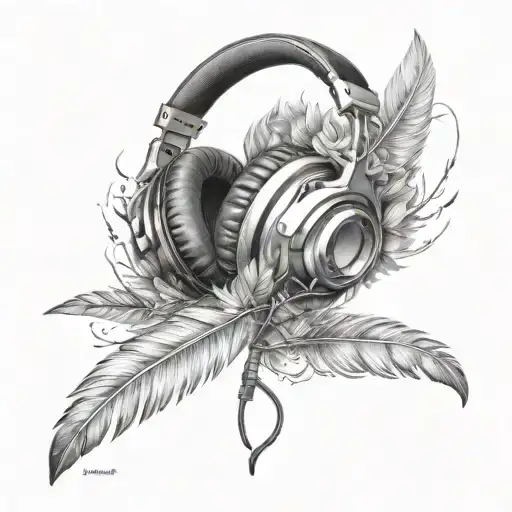 Headphones With Fenix Feather