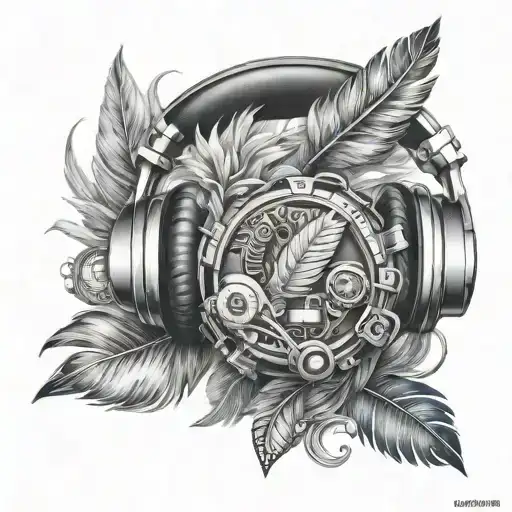 Headphones With Fenix Feather