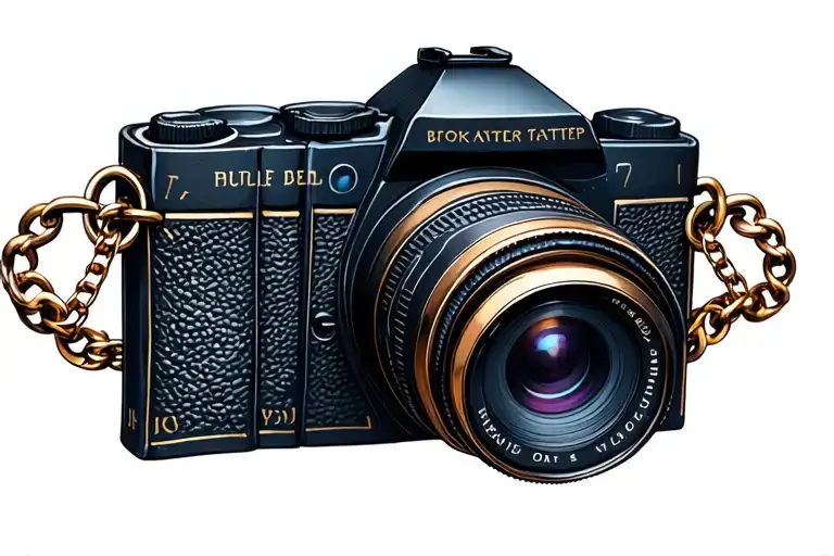 Book And Camera Charms Bracelet