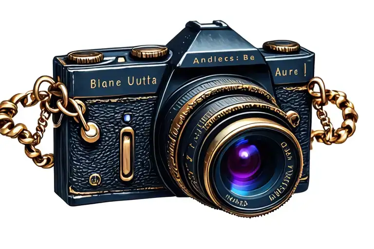 Book And Camera Charms Bracelet