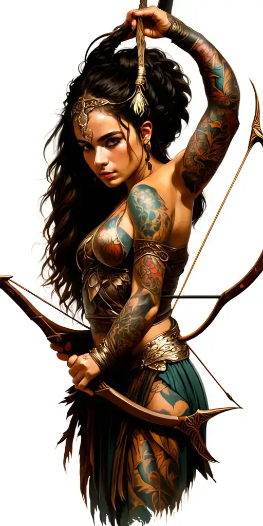 Artemis Goddess Archer