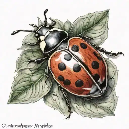 Ladybug Resting