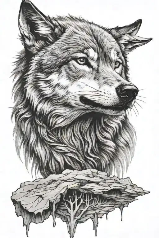 Wolf Standing