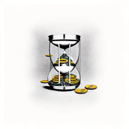 Hourglass Roses Money