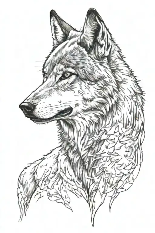 Wolf Looking Forward