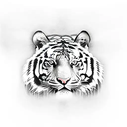 So A Tiger With Wood Stripes