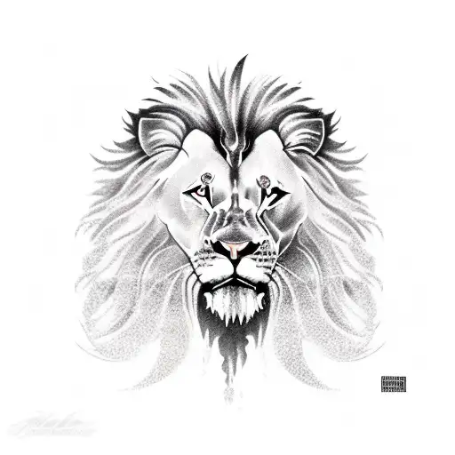 A Realistic Depiction Of A Lion And A Gladiator In A Fierce Confrontation