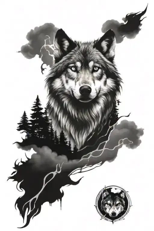 Wolf Sleeve