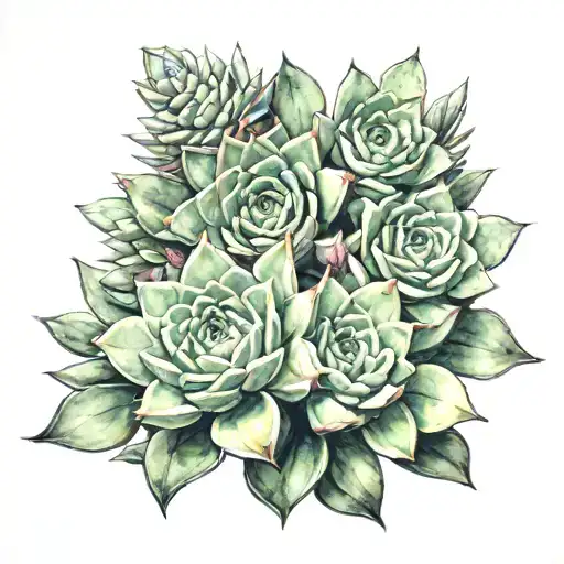 Crown Of Succulents