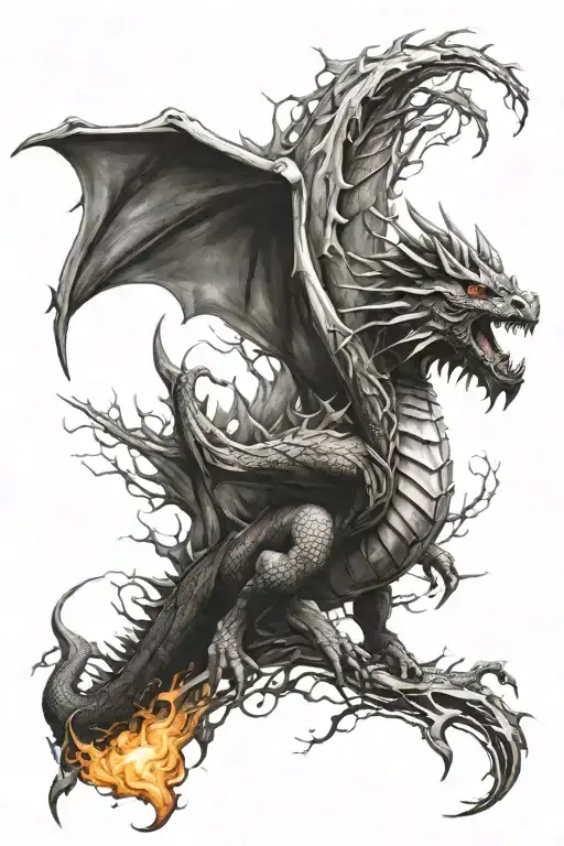 Dragon Breathing Fire