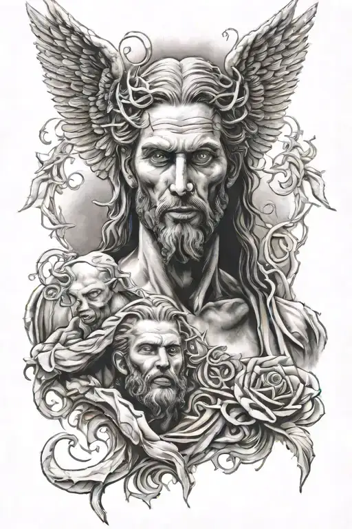 Lucifer With Jesus