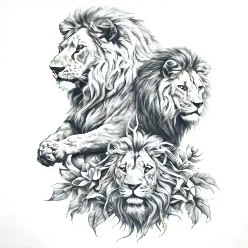 Lion And Ross And Cross