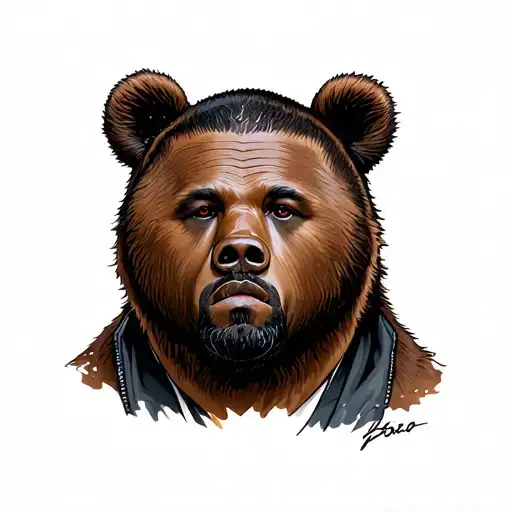 Kanye West Bear