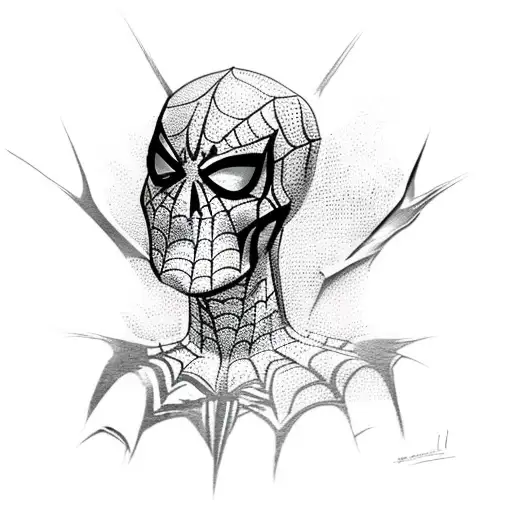 Spiderman With Skull