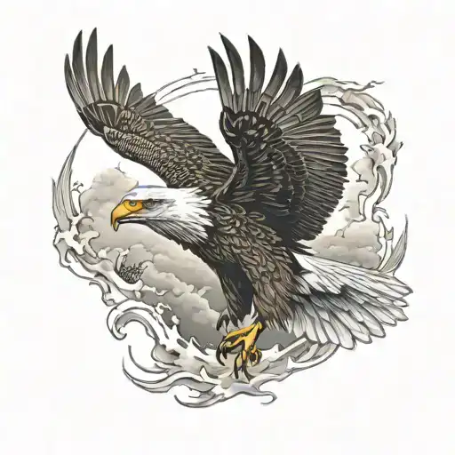 Falling Eagle