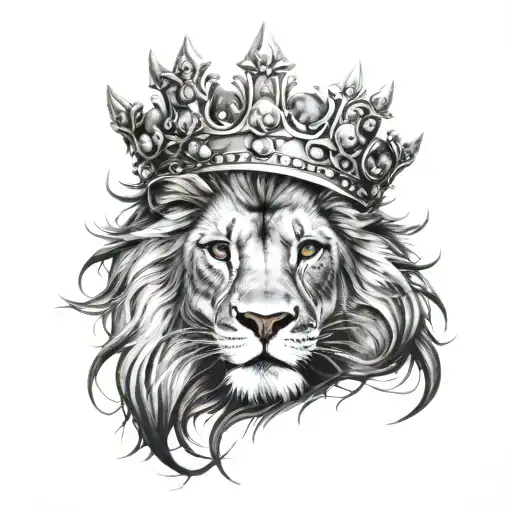 Diamond Crown Lion