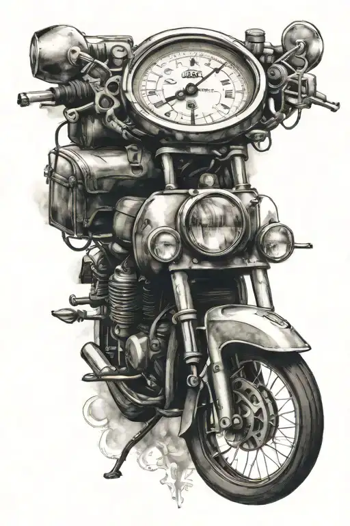 Mototbike Adventures On Compass