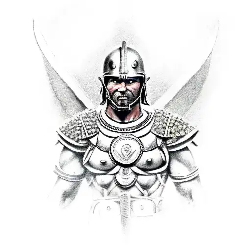 Spartan Warrior Going To Battle