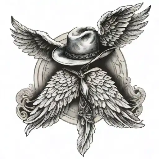 Cowboy Angle Wings