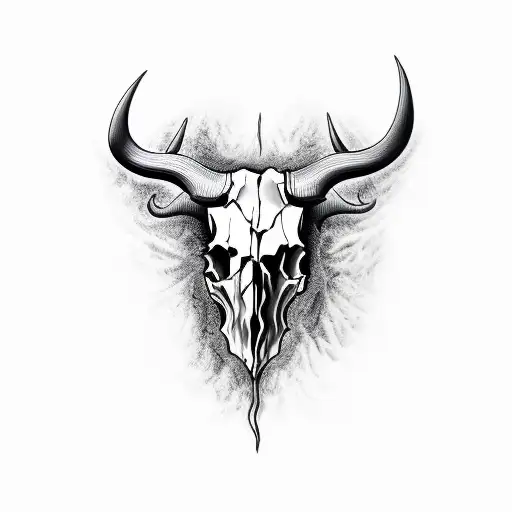 Bull Skull Horror