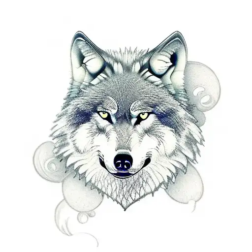 Wolf With A Pocket Watch