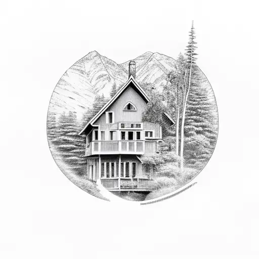 House In The Middle Of The Mountain